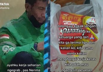 Nyesek! Banting Tulang Seharian, Driver Ojol Ini Terduduk Lesu karena Harus Bayar Orderan Fiktif, Sang Anak Curhat di Medsos: Ada Ya Orang Jahat Banget Bikin Iseng Kayak Gini