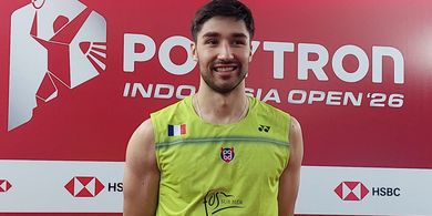 Bukan Sekadar Turnamen, Bintang Prancis Toma Junior Popov Ungkap Alasan Pemain Nyaman Main pada Indonesia Open 2026