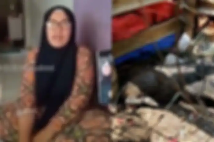 Bu Wati warga RT 02/10 Kampung Baru, Desa Ragajaya, Bojonggede, Bogor yang menuduh tetangganya babi ngepet karena cuma pengangguran tapi uangnya banyak. 