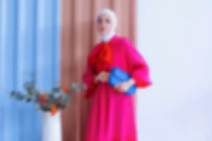 Warna outfit kondangan hijab enggak biasa
