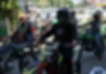 Gokil! 500 Orang Riding Bareng Saat Kawasaki Fest Day di Makassar
