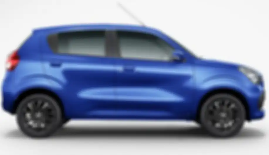 Tampak samping mobil seharga motor dari Suzuki
