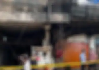 Warga Berhamburan Kios Pom Bensin Mini Terbakar di Sidoarjo, Dua Orang Tewas Terpanggang