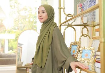Tutorial Hijab Simpel ala Laudy Cynthia Bella yang Cocok untuk Lebaran