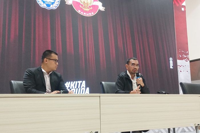 Anggota Komite Eksekutif (Exco) PSSI, Arya Sinulingga mengumumkan bahwa drawing Ppiala Dunia U-20 2023 resmi dibatalkan Di GBK Arena, Jakarta Pusat, Minggu (26/3/2023).