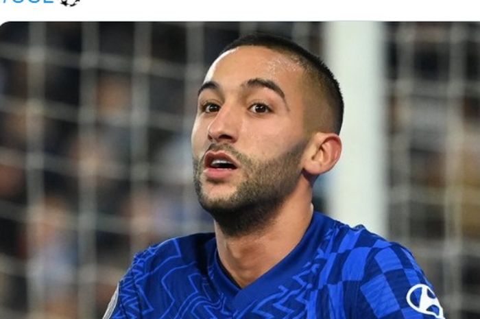 Winger Chelsea, Hakim Ziyech, membawa The Blues unggul tipis atas Malmo dalam laga pekan keempat Liga Champions.