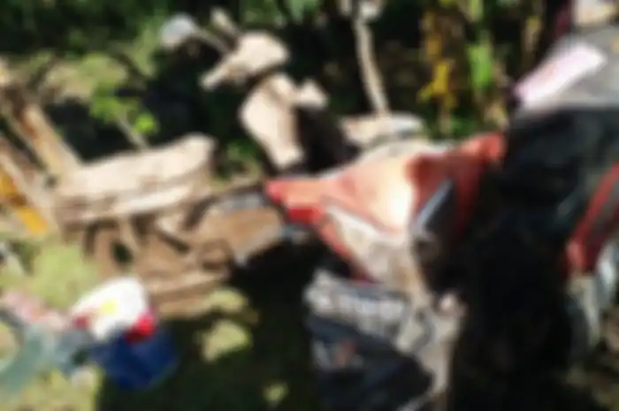 15 motor terseret banjir di Karangasem Bali hingga hanyut dan rusak parah