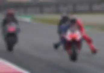 Valentino Rossi Terseok-seok, Kalah dari Pembalap Jepang di FP1 MotoGP Catalunya