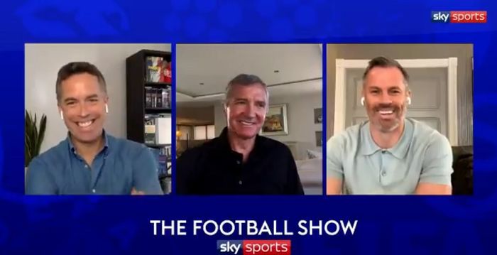 Gelandang legendaris Liverpool, Graeme Souness (tengah).