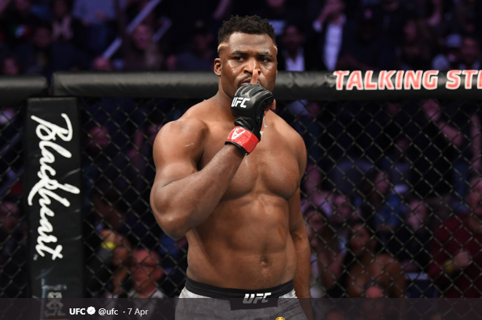 Petarung kelas berat UFC asal Kamerun, Francis Ngannou.