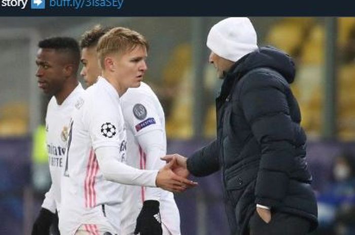 Arsenal bisa saja menjadi tempat buangan Real Madrid kalau Martin Odegaard benar-benar bergabung dengan The Gunners.