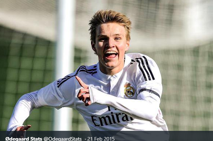 Pemain Real Madrid, Martin Odegaard.