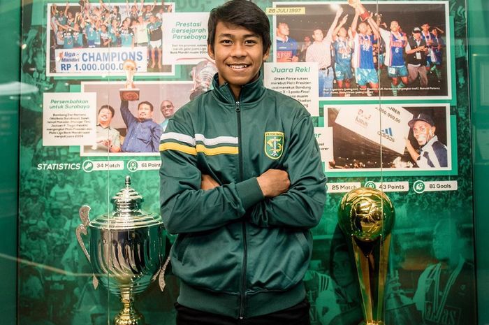 Pemain muda Persebaya Surabaya, Mochamad Supriadi.