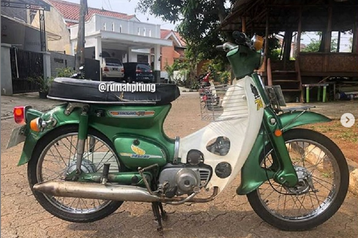 Rumah Pitung tawarkan motor legend Rp 6 jutaan seperti Honda C70 repaint warna asli 