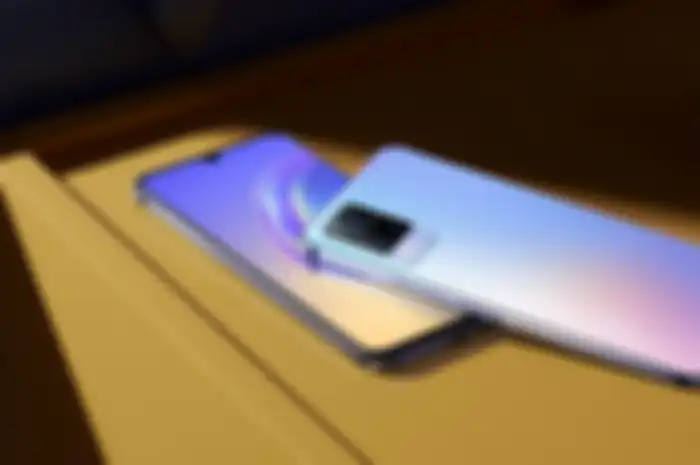 Desain vivo V21 5G di Indonesia.