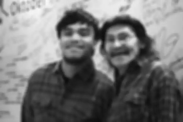 Barry Likumahuwa bersama mendiang sang Ayah, Benny Likumahuwa