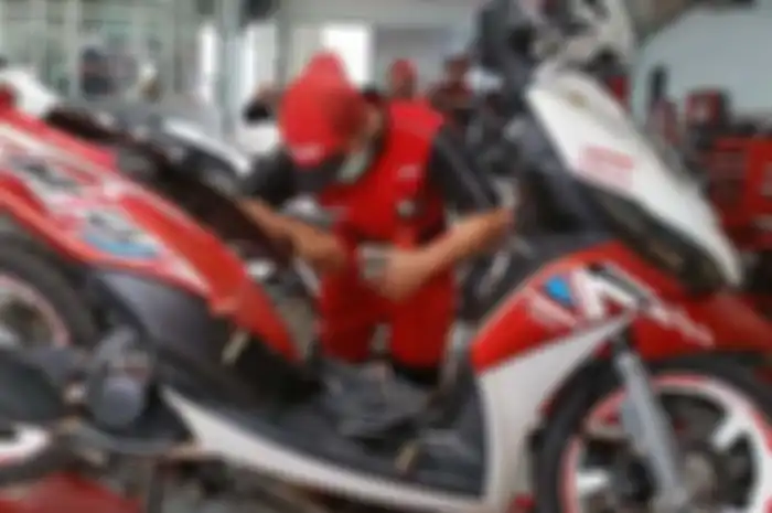 Ilustrasi servis Yamaha Mio J