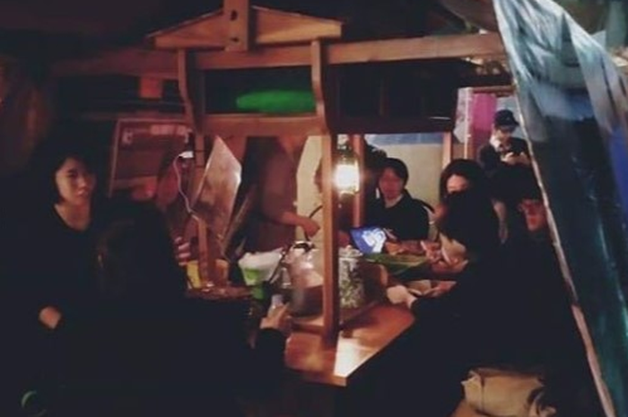 Suasana Angkringan Yogyakarta di Jepang