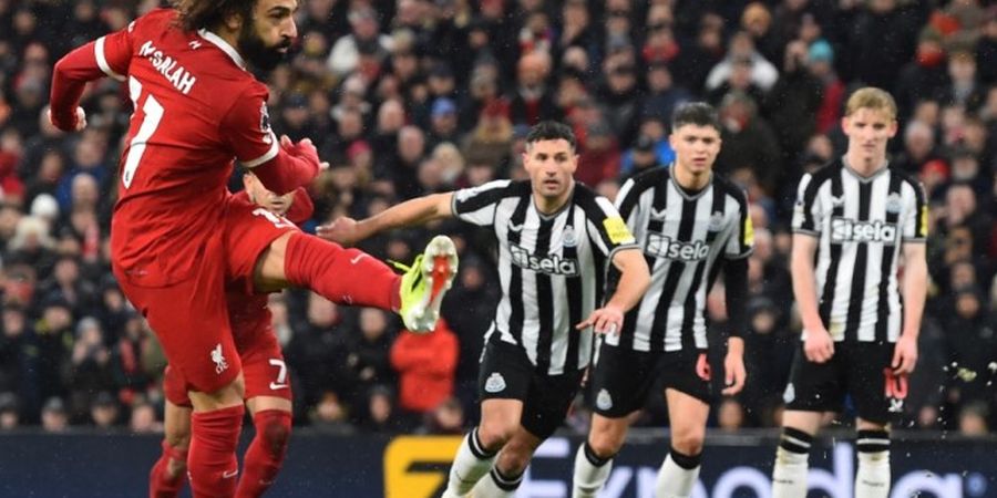 Berkat Ganti Sepatu, Mohamed Salah Buang Sial dan 2 Kali Bobol Newcastle