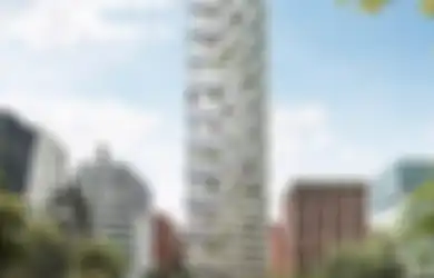 Jadi Solusi Penghijauan Kota, Gedung Hunian Tertinggi di Ekuador Ini Berfungsi Layaknya Taman Kota