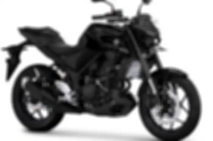 Warna baru Metalic Black MT-25, tampil gagah dan agresif siap diajak turing.