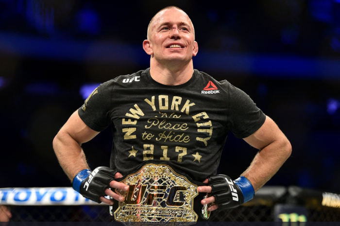 Legenda UFC, Georges St-Pierre (GSP), dinobatkan sebagai Modern Wing of the UFC Hall of Fame. Gelar tersebut dinobatkan pada ajang UFC 249 di VyStar Veterans Memorial, Jacksonville, Florida, Sabtu (9/5/2020) atau Minggu WIB. 