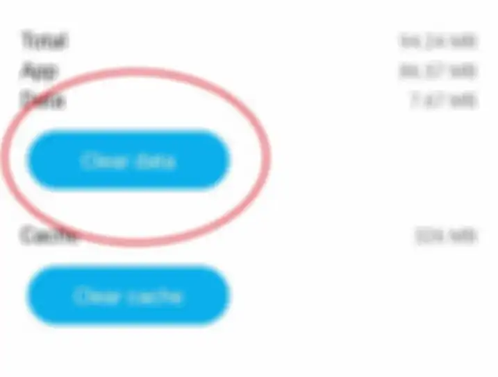 Ada dua opsi, Clear Data akan menghapus data dan informasi yang tersimpan di hape kamu, atau Clear C