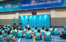 Bersama IBL dan NBL, Harlem Globetrotters Tularkan Ilmu Basket Berharga kepada Bibit Muda
