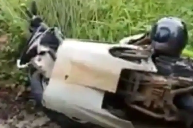 Video Motor Yamaha Mio J Berantakan Tabrakan Lawan Harley Di Subang, Ban Nyaris Lepas
