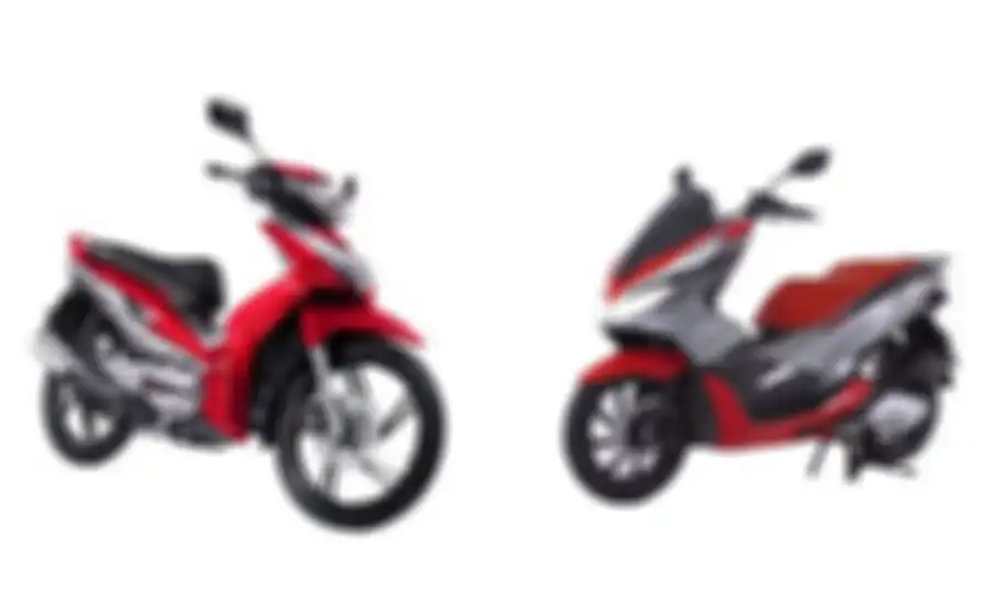 Warna Ultraman di Honda Revo AT dan PCX Sport