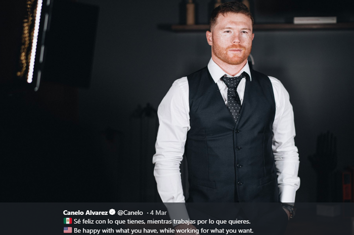 Petinju asal Meksiko, Canelo Alvarez.