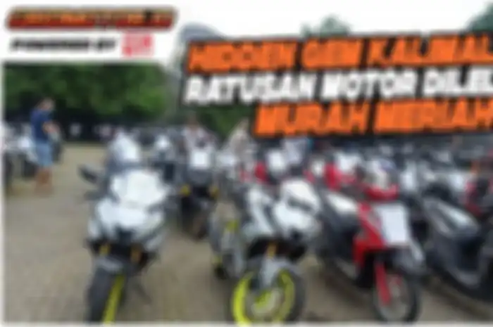 Bisa cari motor bekas murah di lokasi lelang motor daerah Kalimalang Jakarta Timur
