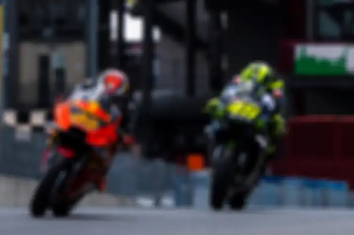 Motor M1 Valentino Rossi kalah top speed dengan motor KTM RC16 andalan Pol Espargaro di latihan resmi Jumat MotoGP Italia