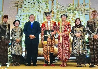 SBY Hadir di Pernikahan Kaesang Pangarep dan Erina Gudono Didampingi Kedua Anak dan Menantunya