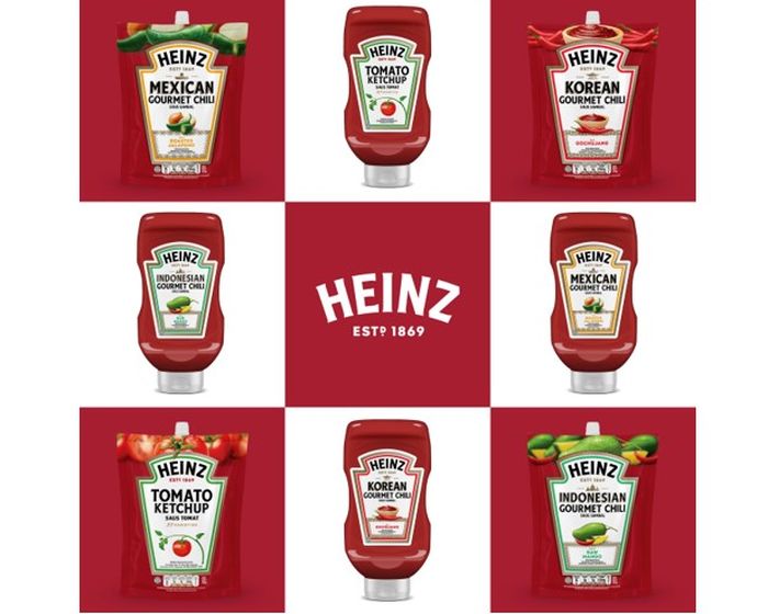 Rangkaian produk saus Heinz