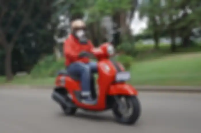 Ilustrasi motor matic baru Yamaha Fazzio 