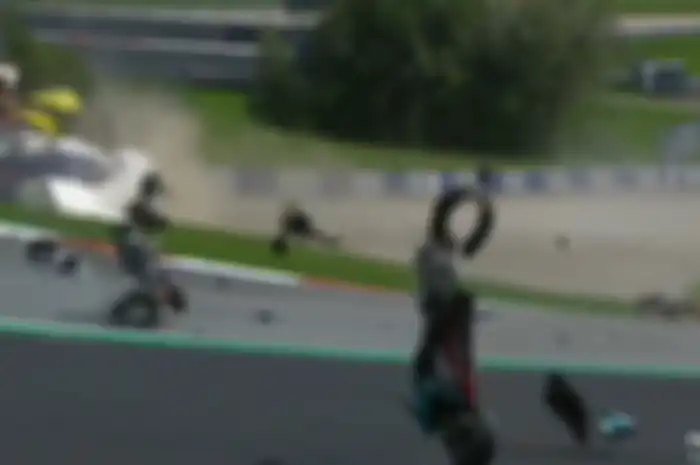 Ambyar di MotoGP Austria 2020, begini kondisi motor Johann Zarco.
