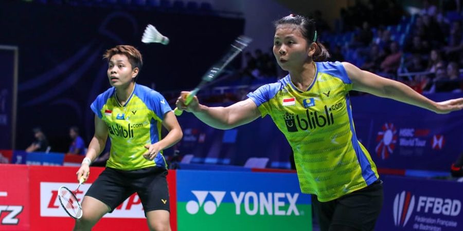 Hasil Fuzhou China Open 2019 - Greysia/Apriyani Disingkiran Wakil Malaysia