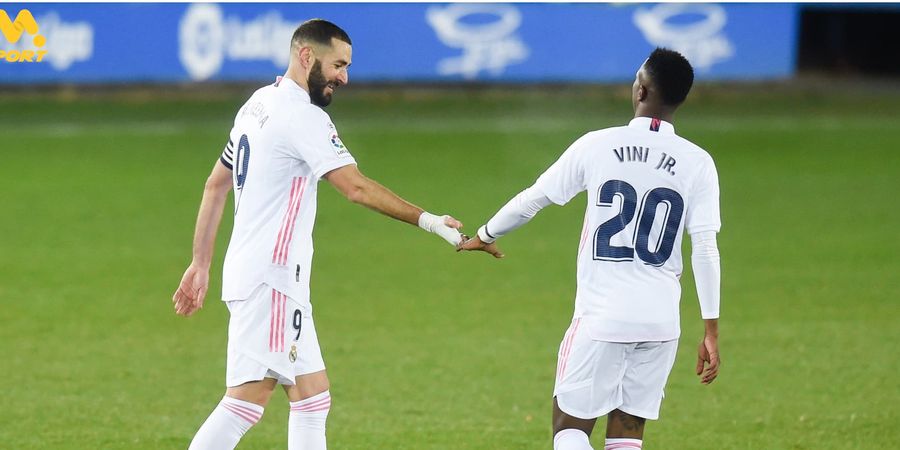 Vinicius Akui bakal Terus Bantu Karim Benzema Menangi Ballon d'Or