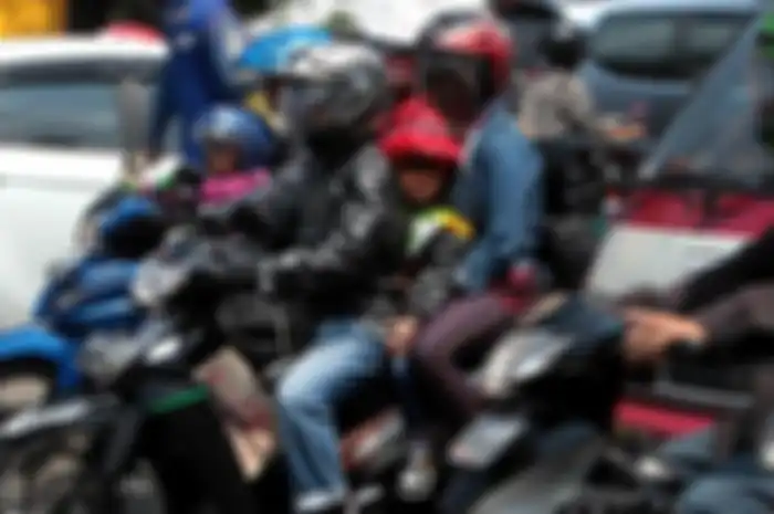 Ilustrasi mudik.