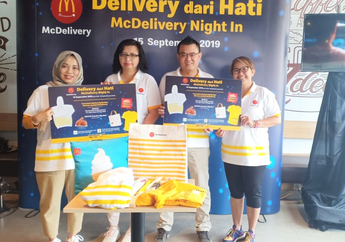 Apresiasi Konsumen, McDonald&rsquo;s Indonesia Gelar &ldquo;McDelivery Night In&rdquo;  