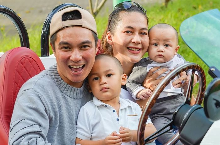 Keluarga Baim Wong dan Paula Verhoeven
