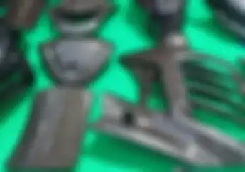 Cuma di Otobursa Tumplek Blek 2022, Karbon Bodi Motor Murah Meriah