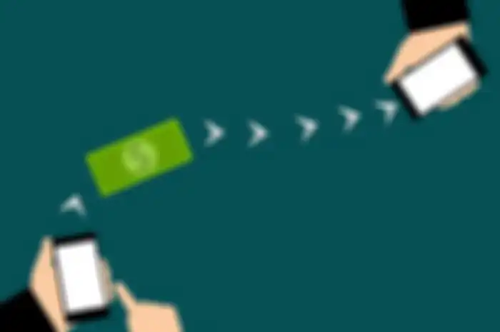 Ilustrasi transfer uang