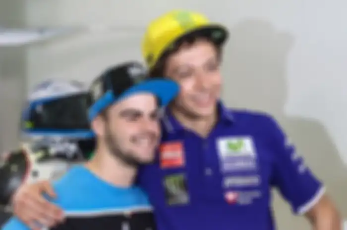 Romano Fenati saat masih membela tim SKY Racing VR46 milik Valentino Rossi.