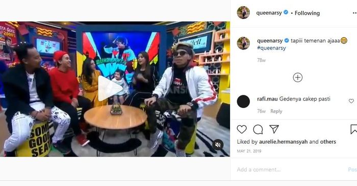 Jawaban Arsy Hermansyah saat ditanya tentang hubungan Aurel dan Atta