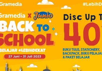 Gramedia Back to School dengan BRI Junio, BRImo dan Prima Hadirkan Pameran Pesta Promo