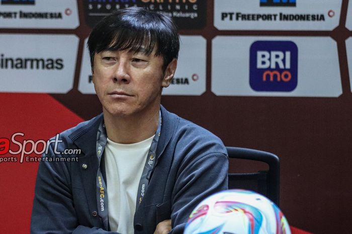 Pelatih timnas U-23 Indonesia, Shin Tae-yong.