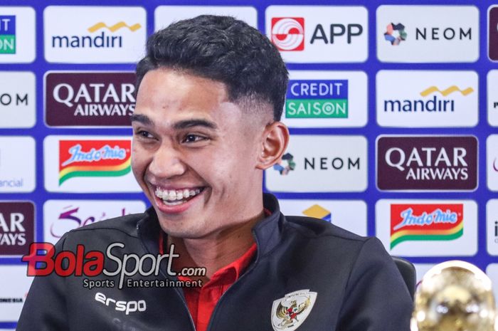 Pemain timnas Indonesia, Marselino Ferdinan.