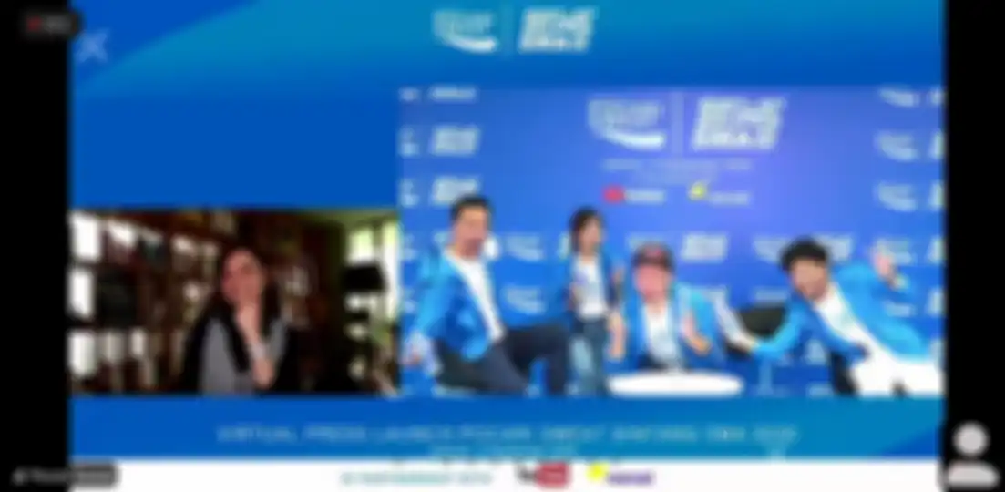Press Conference Pocari Sweat BINTANG SMA 2020 pada Kamis, (3/9/2020)